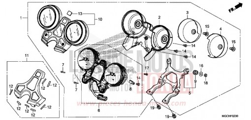 COMPTEUR CB1100NAH de 2017